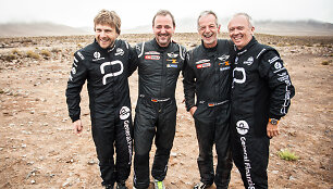 Benediktas Vanagas, Holmas Schmidtas, Stephanas Schottas, Andrejus Rudnickis (i&scaron; kairės)_nuotr. Gedmanto Kropio