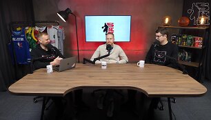 SKM steigėjai - Andrius Čer&scaron;kus, Andrius Jančiauskas ir Alfredas Luka&scaron;evičius