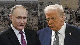 Vladimiras Putinas ir Donaldas Trumpas