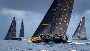 „Ambersail 2“ jachta Karibų „Les Voiles de St. Barth“ regatoje