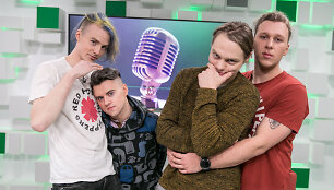 15min studijoje &ndash; &bdquo;X Faktoriaus&ldquo; nugalėtojai, &bdquo;Good time boys&ldquo;