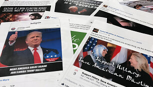 Rusijos agentų tinkle &bdquo;Facebook&ldquo; pirkti ir kurti skelbimai