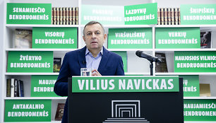 Kandidato į Vilniaus miesto mero postą Viliaus Navicko pristatymas