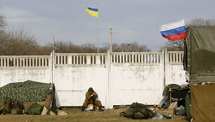 Ukrainos kariai rusų specialiosioms pajėgoms Kryme nesiprie&scaron;ino