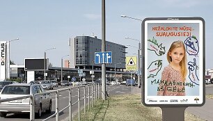 Prie&scaron; patyčias ir psichologinį smurtą &ndash; &bdquo;Vaikų linijos&ldquo; meninės akcijos