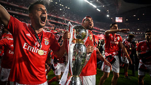 Lisabonos „Benfica“ klubas 37 kartą tapo Portugalijos čempionu.