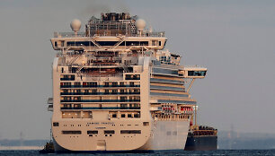 Japonijoje dėl koronaviruso karantinuotas kruizinis laivas &bdquo;Diamond Princess&ldquo;