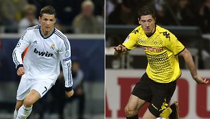 Cristiano Ronaldo ir Robertas Lewandowskis