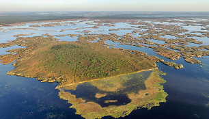 Žuvinto biosferos rezervatas iš paukščio skrydžio