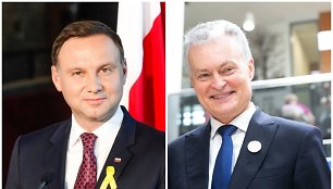 Andrzejus Duda ir Gitanas Nausėda