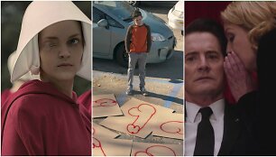 Kadrai i&scaron; &bdquo;The Handmaid&rsquo;s Tale&ldquo;,  &bdquo;Twin Peaks&ldquo; ir &bdquo;American Vandal&ldquo; serialų