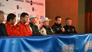 &bdquo;Halls Winter Rally 2015&ldquo; spaudos konferencija