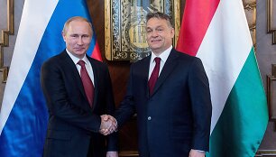 Viktoras Orbanas ir Vladimiras Putinas