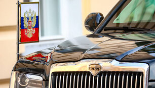 Rusijos diplomatų automobilis