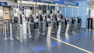 Automatiniai patikros vartai Vilniaus oro uoste