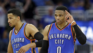 Andre Robersonas ir Russellas Westbrookas