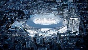 Modernizuotas „White Hart Lane“ stadionas