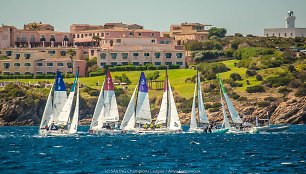 Čempionų lygos Sardinijoje akimirka