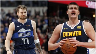 Luka Dončičius ir Nikola Jokičius