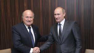 Seppas Blatteris ir Vladimiras Putinas