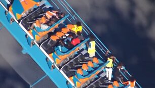 Nelaimingas atsitikimas JAV pramogų parke &bdquo;Six Flags Over Georgia&ldquo;