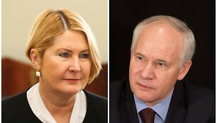 Roma Žakaitienė ir Algirdas Monkevičius