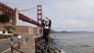 Visur ramu, jeigu viduje ramu JAV &ndash; San Fransisko tiltas