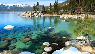 8. Taho ežeras, Kalifornija ir Nevada