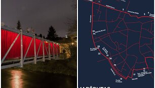 Vilniaus &scaron;viesų festivalis skelbia 27 instaliacijų žemėlapį