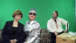 Kadras i&scaron; humoro &scaron;ou &bdquo;Dviračio žinios&ldquo;