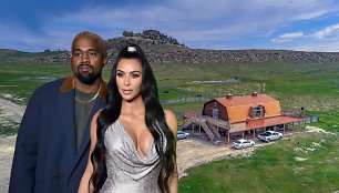 Kim Kardashian ir Kanye Westas už 14 mln. dolerių įsigijo rančą – tai bus šeimos poilsio vieta