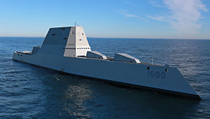 JAV karo laivas USS „Zumwalt“