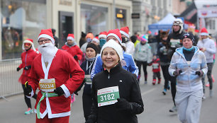 Vilniaus gatvėse – Kalėdinis bėgimas