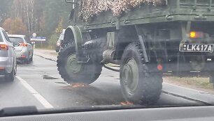 Avarija prie Naujųjų Valkininkų