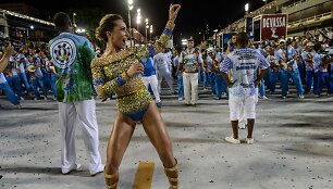Brazilija ruo&scaron;iasi Rio de Žaneiro karnavalui 