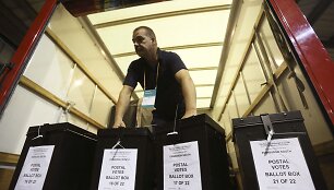 Referendumas &Scaron;kotijoje baigėsi