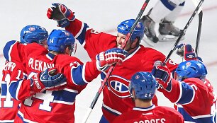 &bdquo;Canadiens&ldquo; ledo ritulininkų džiaugsmas