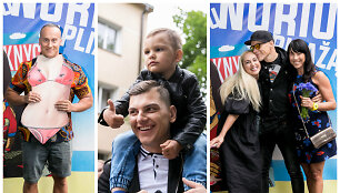 Andrius Pauliukevičus, Rolandas Mackevičius su sūnumi Motiejumi, Indrė Stonkuvienė, Algis Kri&scaron;čiūnas, Jurga Baltrukonytė