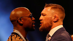 Floydas Mayweatheris ir Conoras McGregoras