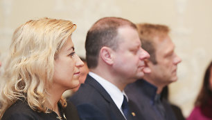 Ministras pirmininkas Saulius Skvernelis pristatė naująjį ministrą Kultūros ministerijoje 