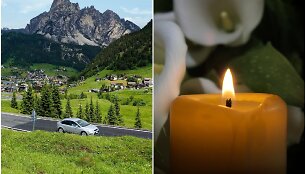 Po Italiją keliavę tėvai automobilyje 100 km vežėsi mirusį sūnų