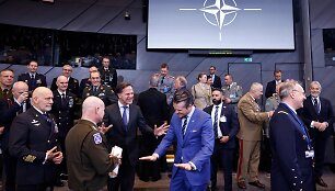 NATO vadovų susirinkimas / SIMON WOHLFAHRT / AFP