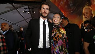 Miley Cyrus ir Liamas Hemsworthas