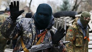 Prorusi&scaron;ki separatistai Slovjansko mieste