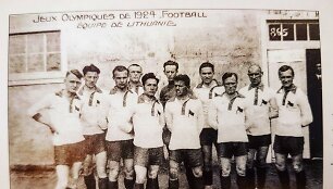 Lietuvos 1924 metų futbolo rinktinė Paryžiaus olimpinėse žaidynėse