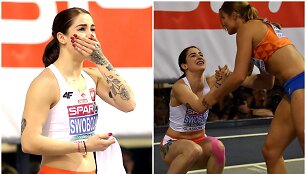 Ewa Swoboda ir Dafne Schippers