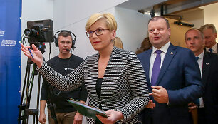 Ingrida &Scaron;imonytė ir Saulius Skvernelis