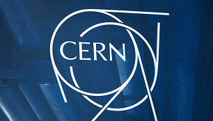 Europos branduolinių tyrimų organizacija (CERN) logotipas