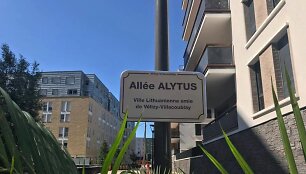 Paryžiaus priemiestyje &ndash; Alytaus vardu pavadinta gatvė