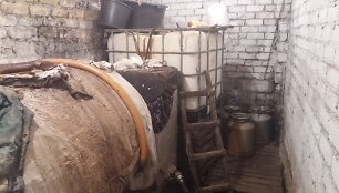 &bdquo;Naminukės&ldquo; gamykla Sangrūdos kaime